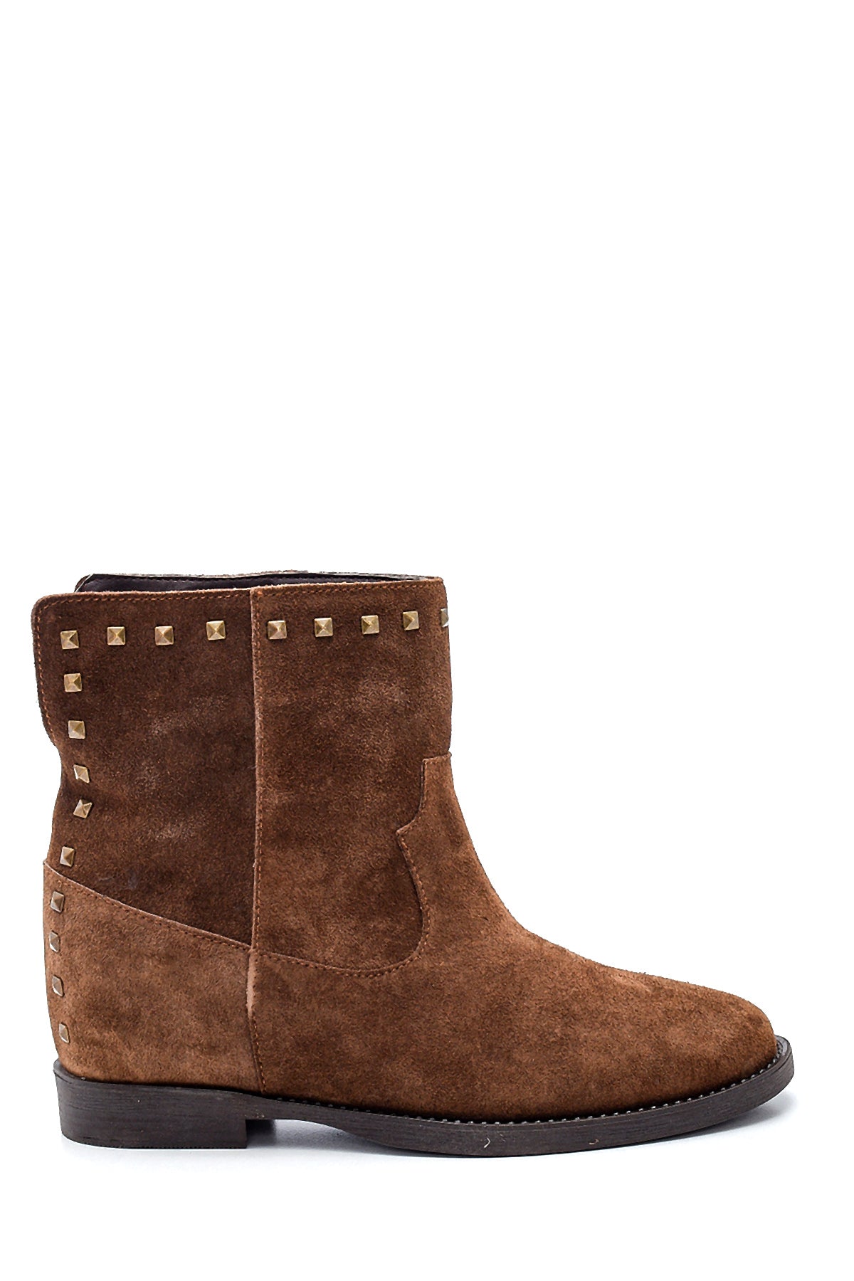 Women's Leather Bead Detailed Boots 21WFD160110 | Derimod
