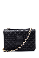 Women's Black Quilted Handbag | Derimod