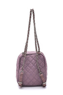 Women's Square Pattern Backpack | Derimod