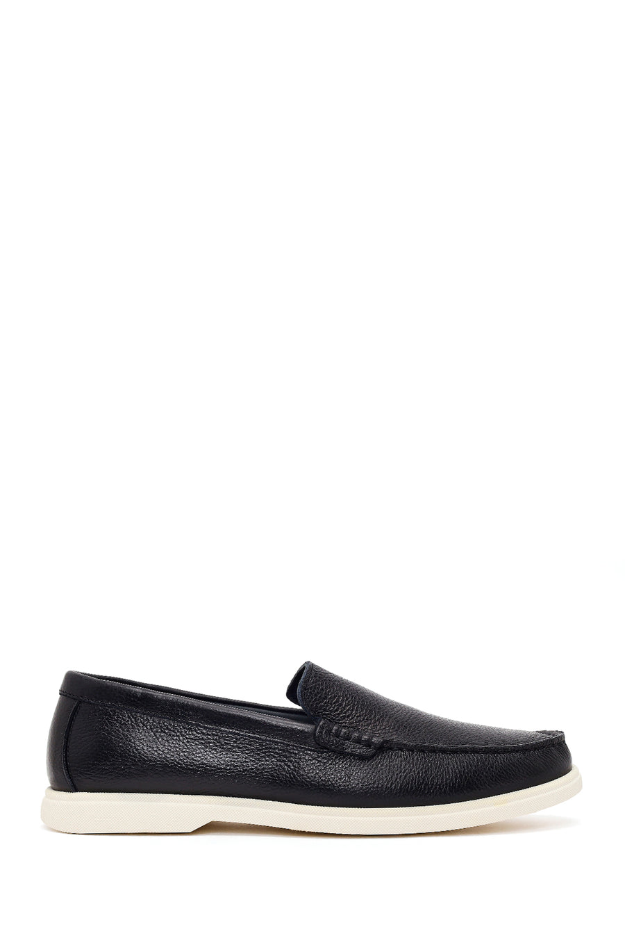 Erkek Siyah Deri Casual Loafer 26SFD6320FT | Derimod