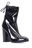 Women's Patent Leather Heeled Boots | Derimod
