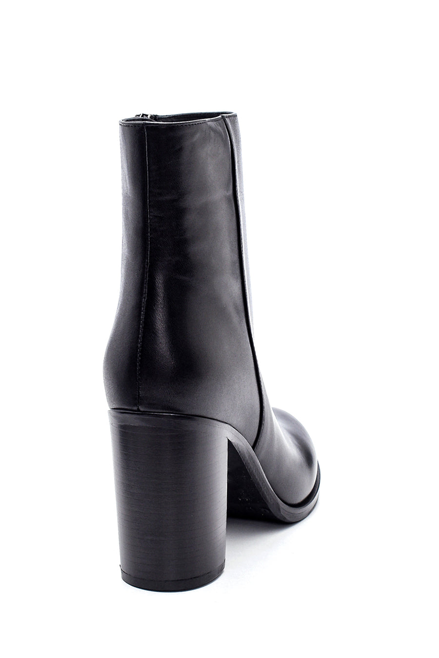 Women's Leather Heeled Boots