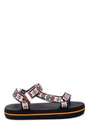 Women's Beige Flat Sandals | Derimod