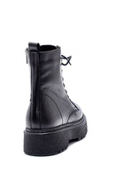 Women's Leather Thick Soled Boots | Derimod
