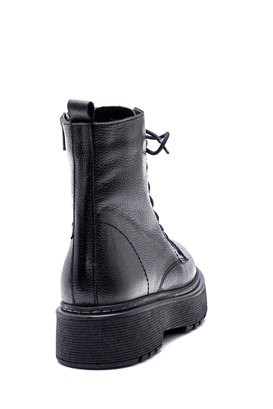 Women's Leather Thick Soled Boots