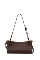 Woman Brown Long-Strap Mini Shoulder Bag | Derimod