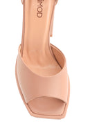 Women's Leather High Heel Sandals | Derimod