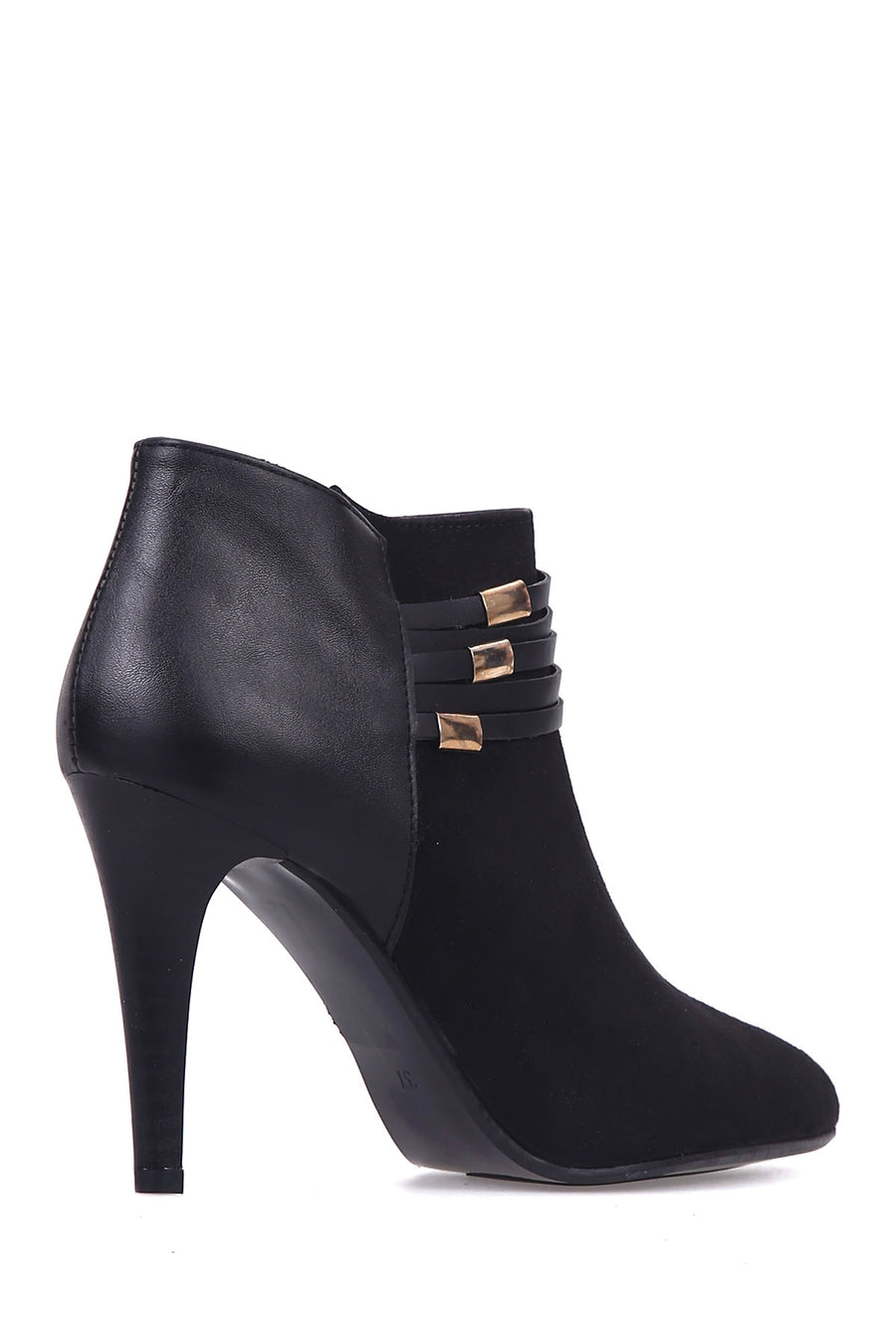 Women's Buckle Patterned Bootie