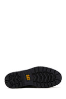 Caterpillar Women's Black Vermont Fur Nubuck Leather Boots | Derimod