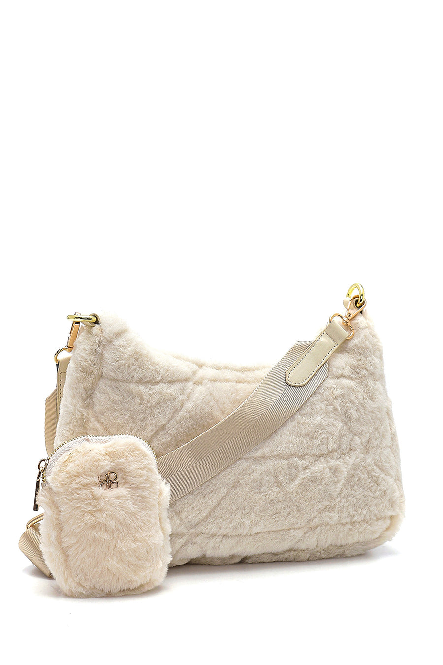 Women's Plush Crossbody Bag