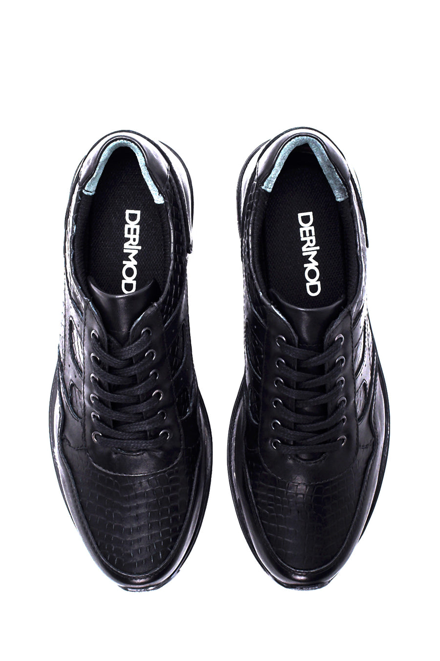 Men's Leather Patterned Sneaker
