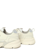 Kadın Gri Kalın Tabanlı Bağcıklı Sneaker | Derimod