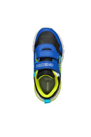 Geox Erkek Çocuk Mavi Ciberdron Bantlı Desenli Işık Detaylı Sneaker | Derimod