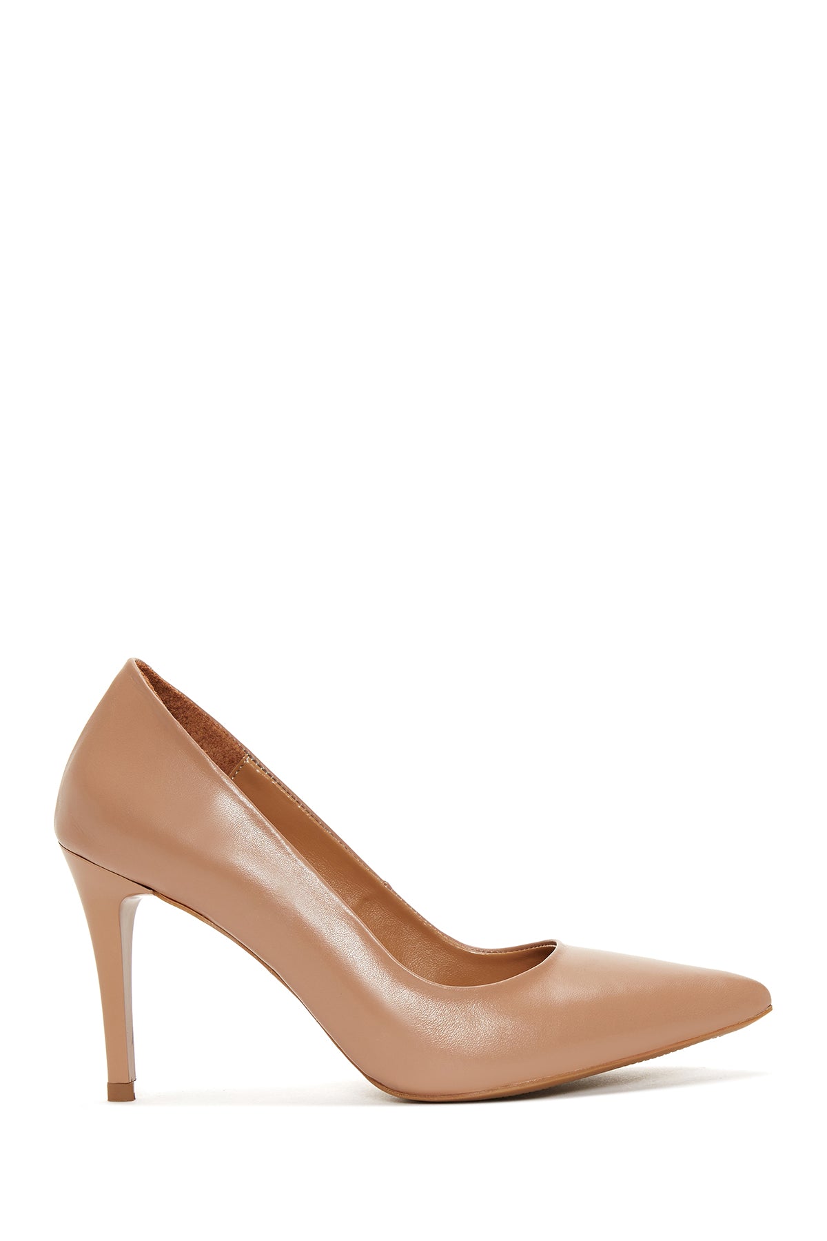 Women's Pink Leather Stiletto 22WFD160118 | Derimod