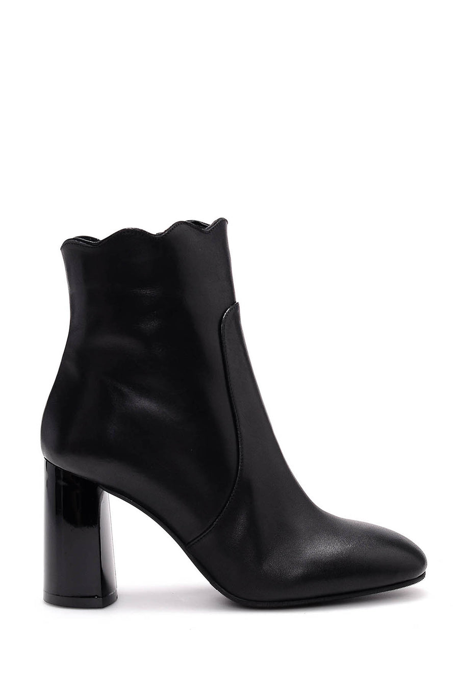 Women's Heeled Leather Boots 18WFD244018 | Derimod