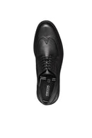 Geox Erkek Siyah Walk Pleasure C Bağcıklı Deri Klasik Ayakkabı | Derimod