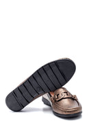 Women's Metallic Loafer | Derimod