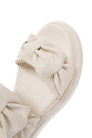 Women's Cream Thick Soled Sandals | Derimod