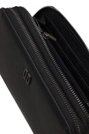 Male Black Leather Wallet | Derimod