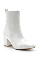 Women's Heeled Patent Leather Boots | Derimod