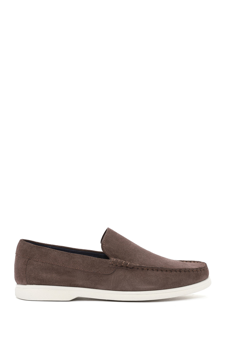 Derimod Fly Men's Mink Suede Leather Loafer 25SFD631010 | Derimod