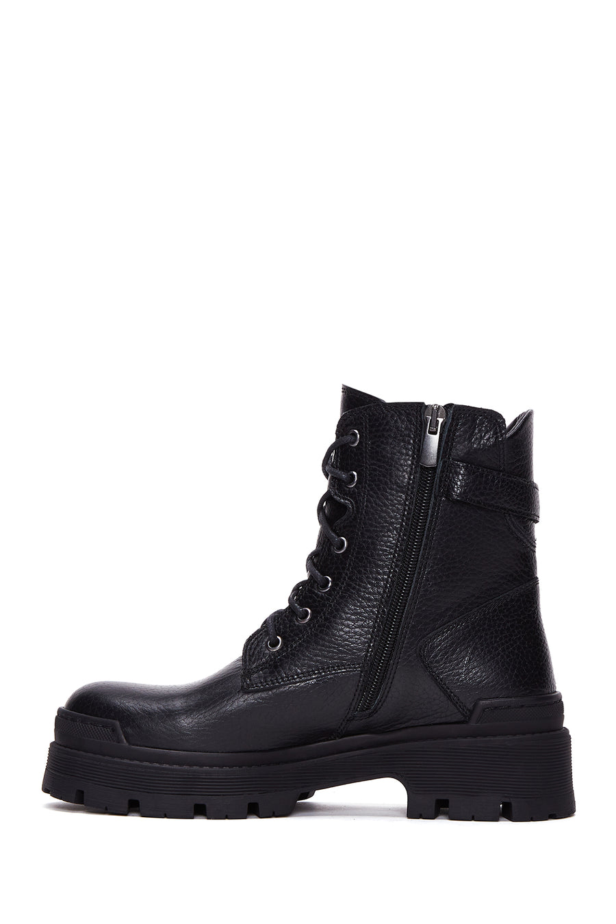 Women's Black Leather Boots