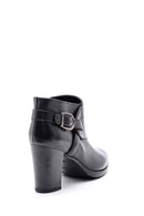 Women's Heeled Leather Boots | Derimod