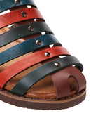 Women's Leather Bodrum Sandals | Derimod