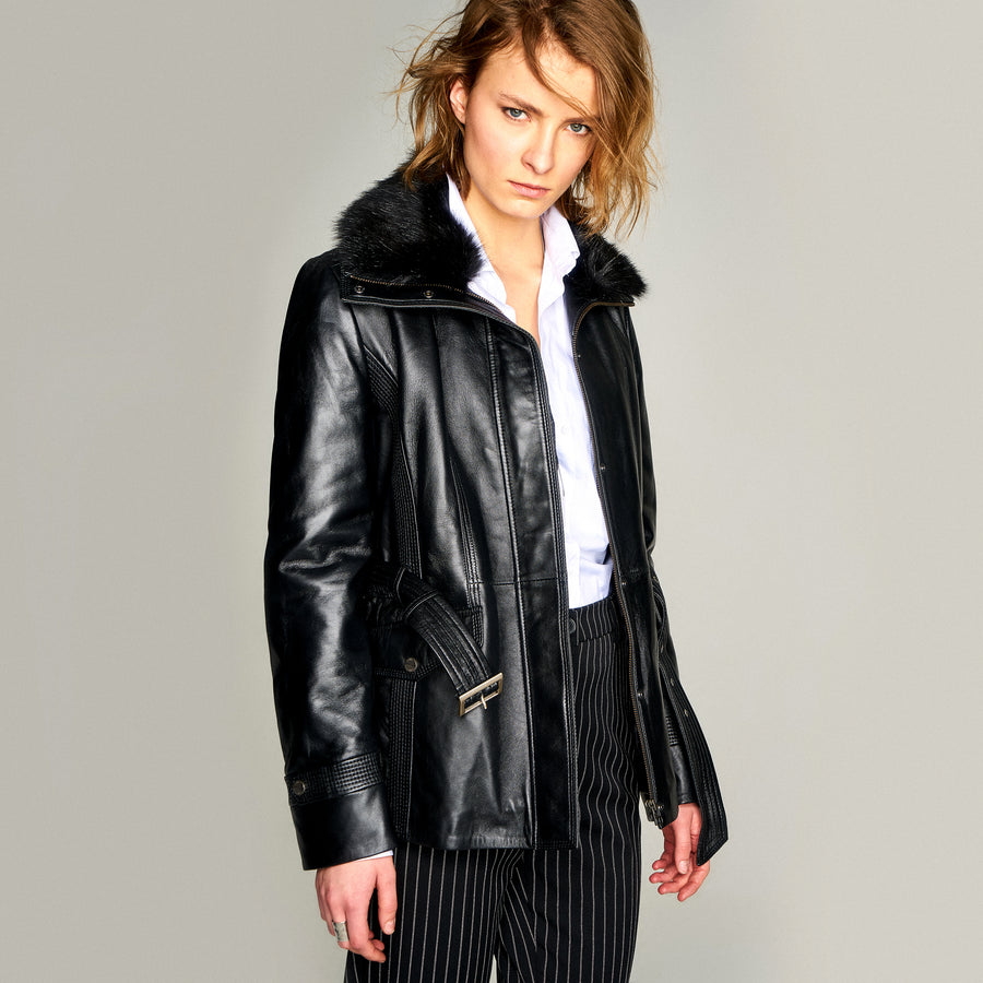 Suzy Women's Leather Jacket