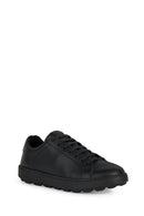 Geox Women's Black Spherica Ecub-1 Lace-up Leather Sneaker | Derimod