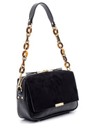 Women's Suede Detailed Shoulder Bag | Derimod