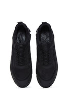 Men's Mesh Leather Sneaker | Derimod