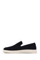 Erkek Siyah Desenli Kumaş Loafer | Derimod