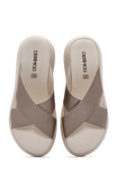 Women's Gold Comfort Slippers | Derimod
