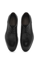 Men's Black Laced Leather Classic Shoes | Derimod