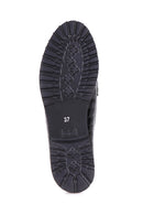 Crocodile Patterned Women's Leather Shoes | Derimod