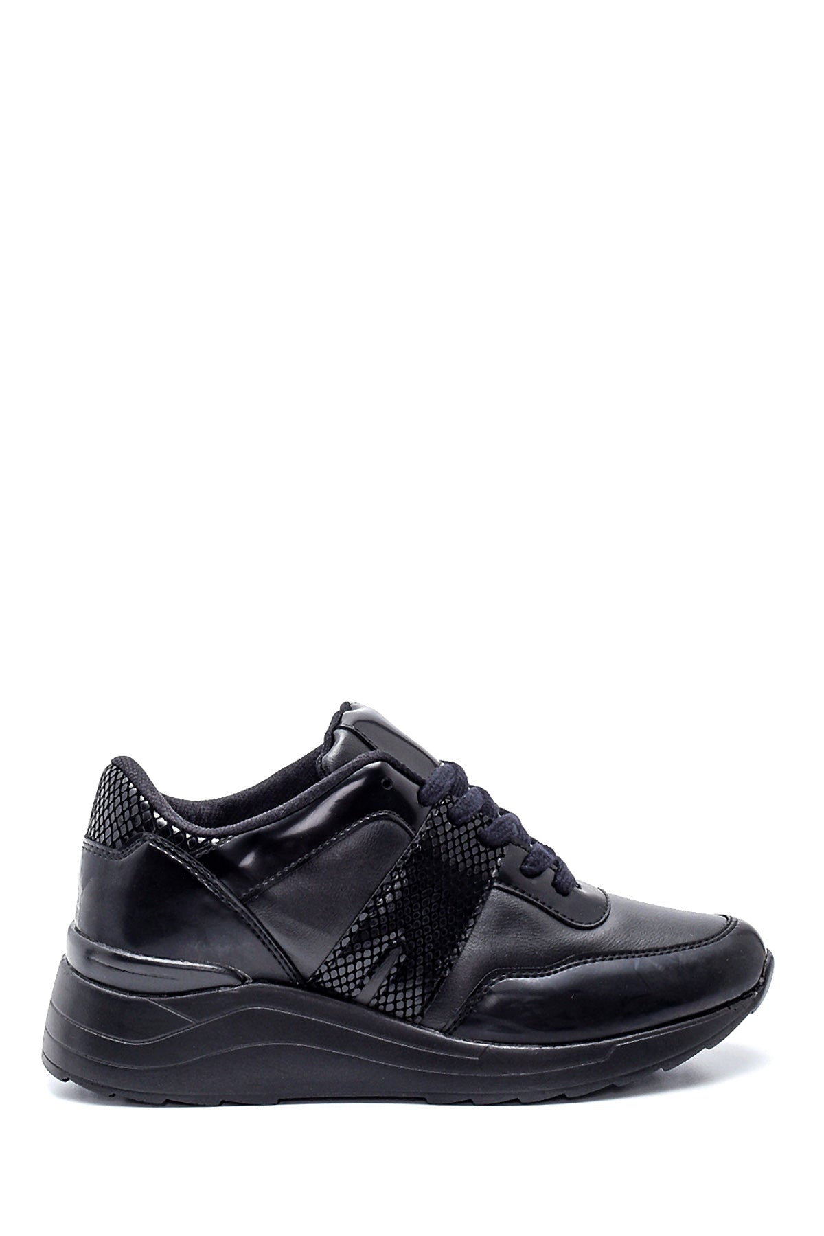 Kadın Deri Kroko Detaylı Sneaker 21WFE145214 | Derimod