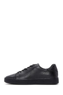 Men's Black Lace-up Leather Sneaker | Derimod