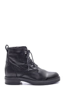 Women's Lace-Up Leather Boots | Derimod