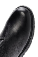 Men's Black Leather Casual Chelsea Boots | Derimod
