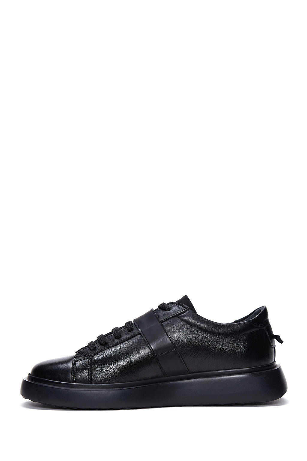 Erkek Deri Tokalı Sneaker