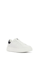Erkek Beyaz Bağcıklı Sneaker | Derimod