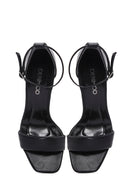 Women's Black Ankle Strap Heeled Shoes | Derimod