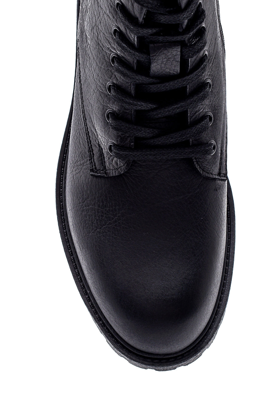 Men's Leather Zippered Boots