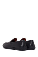 Men's Black Leather Casual Loafer | Derimod
