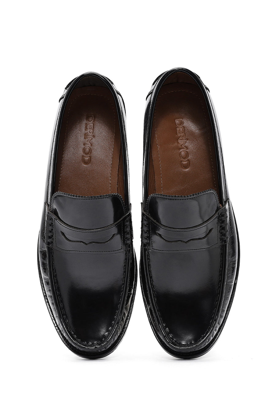 
Men's Black Leather Classic Loafer
