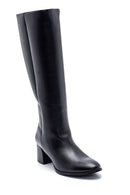 Women's Black Classic Heeled Boots | Derimod