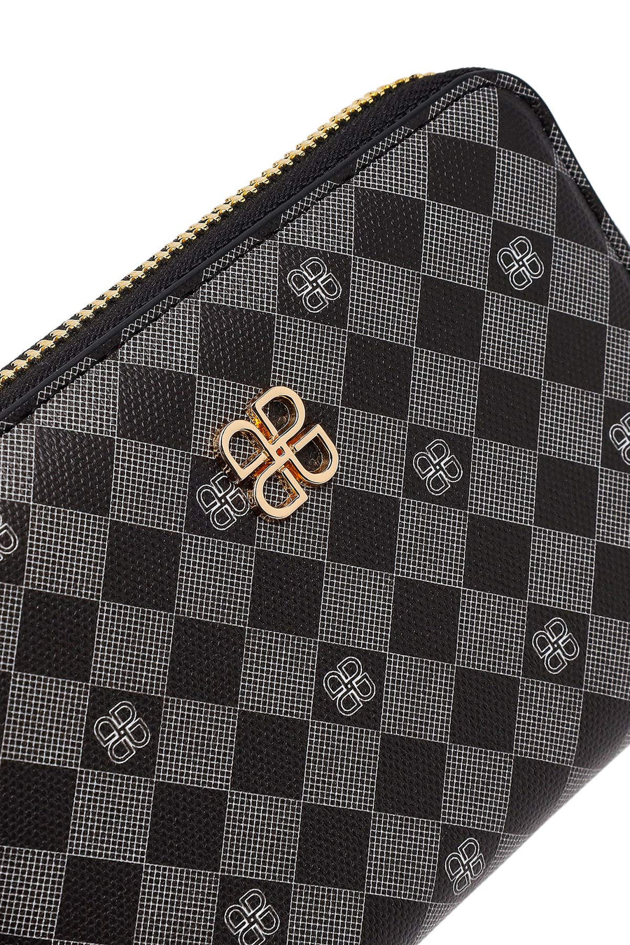 Woman Black Printed Wallet