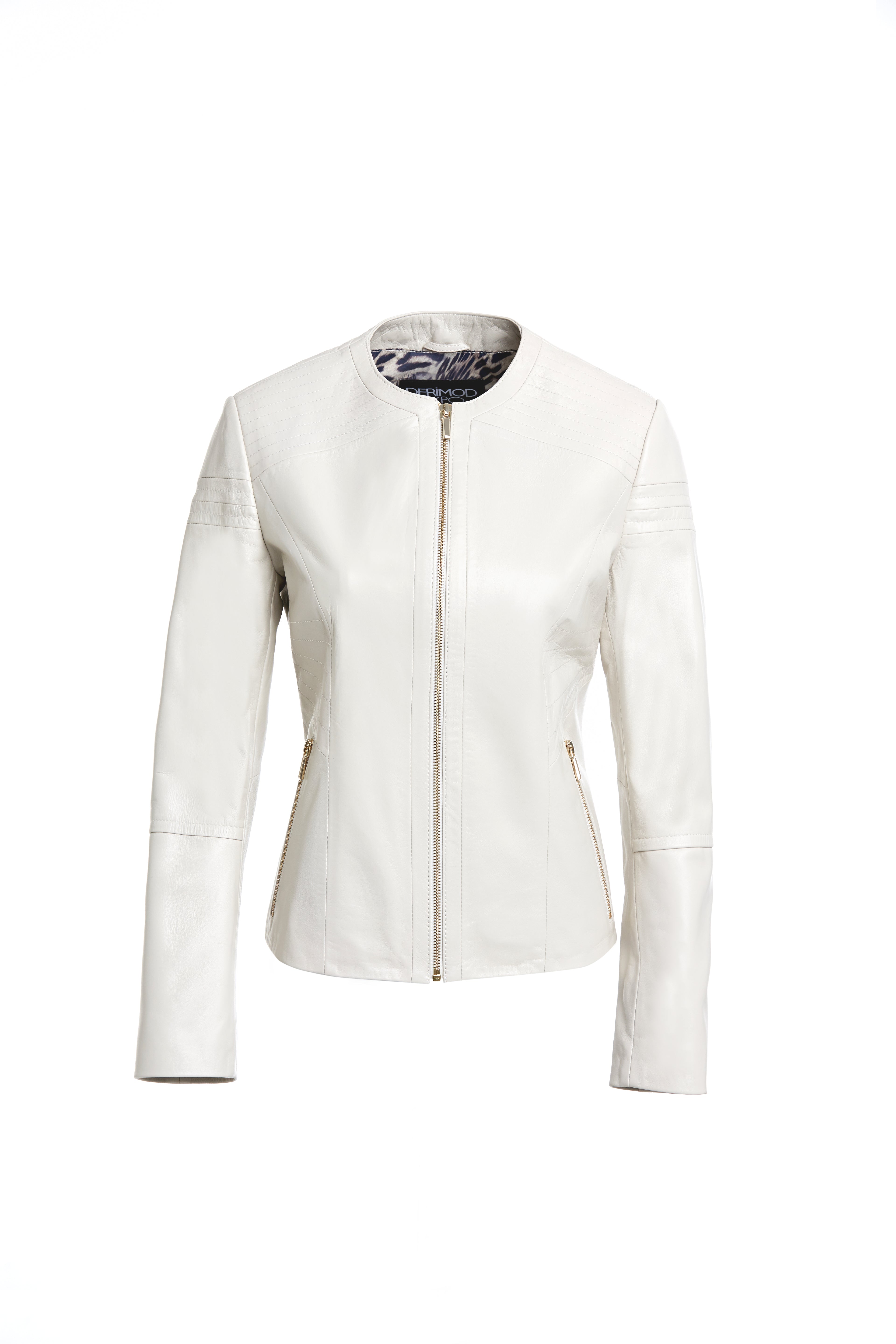 Reneta Women's Leather Jacket 20SGE5778R3 | Derimod