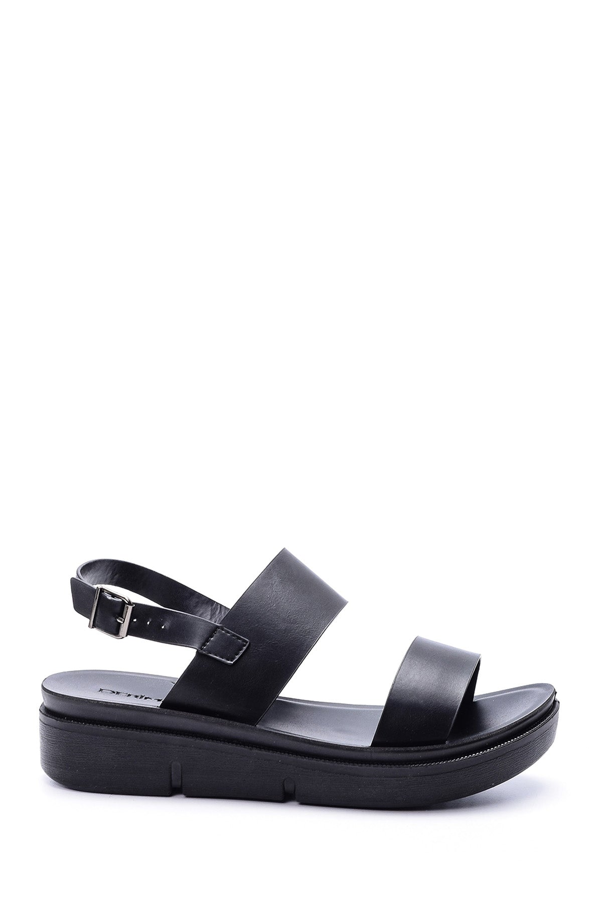 Kadın Dolgu Topuklu Sandalet 19SFE275718 | Derimod